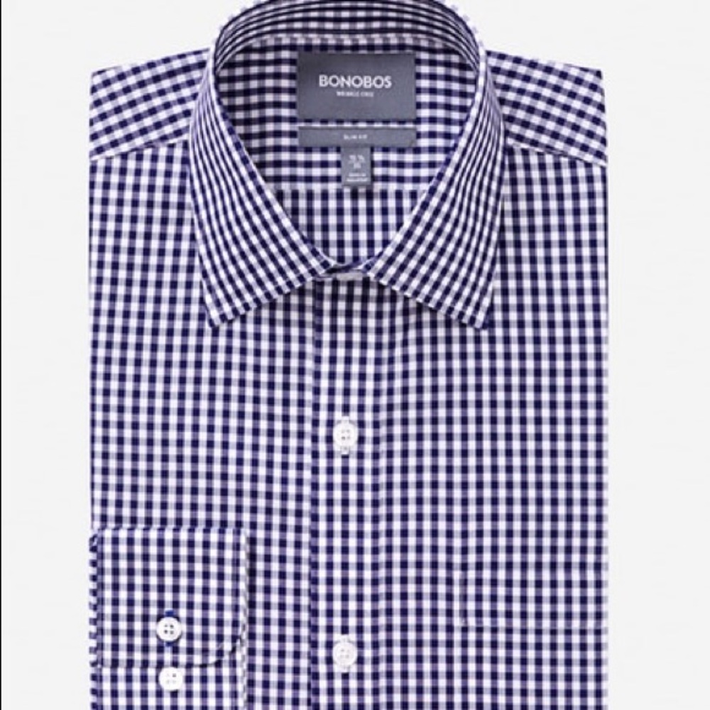 Bonobos | Shirts | Bonobos Dress Shirt Slim Fit 0cotton | Poshmark